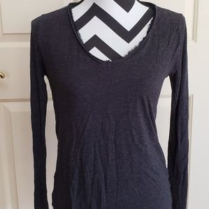 Abercrombie long sleve charcoal tunic